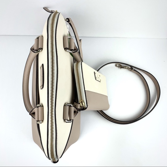 Kate Spade Carli Grove Street Leather Satchel Set - Picture 7 of 8